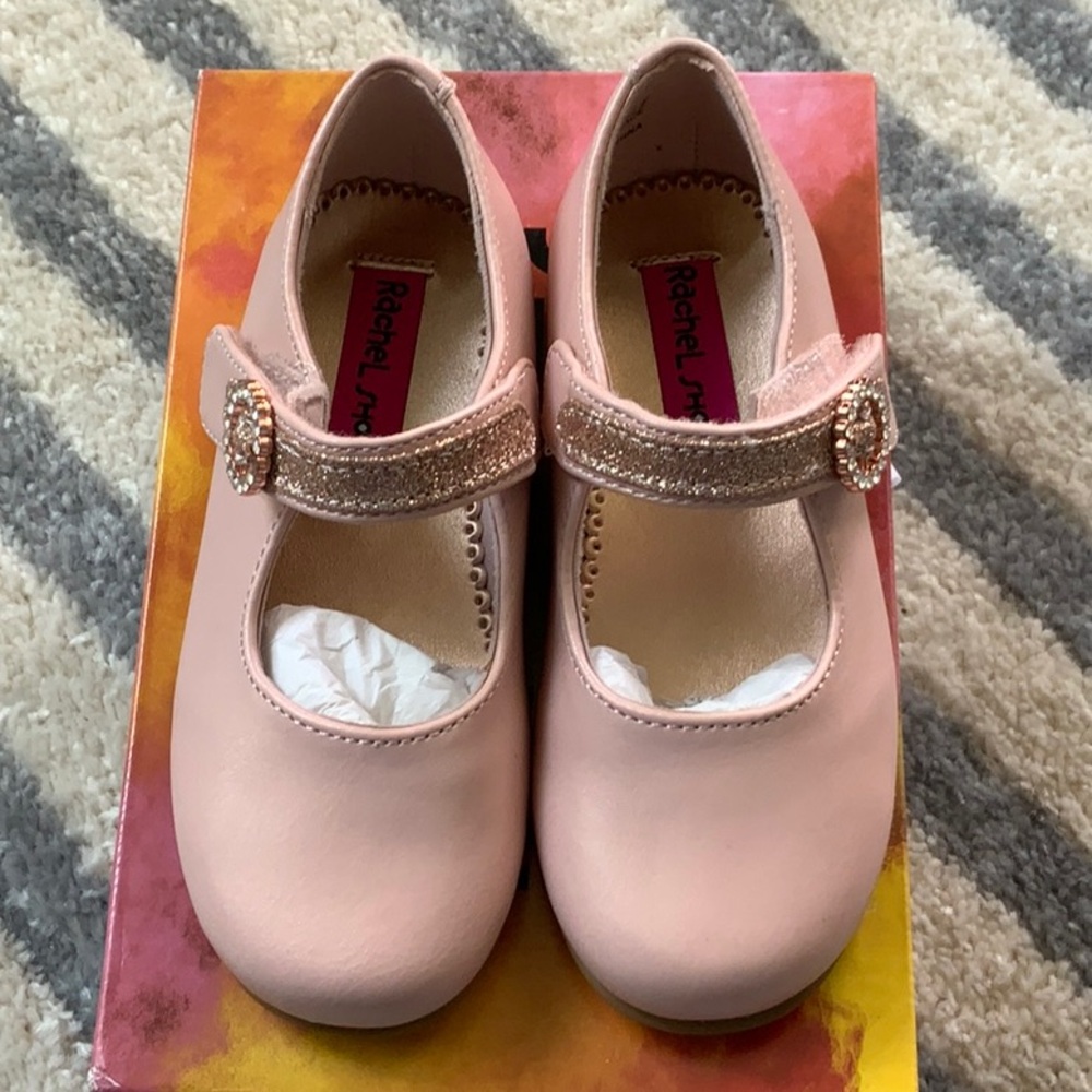 Rachel Shoes Pink Mary Jane Kids Shoes